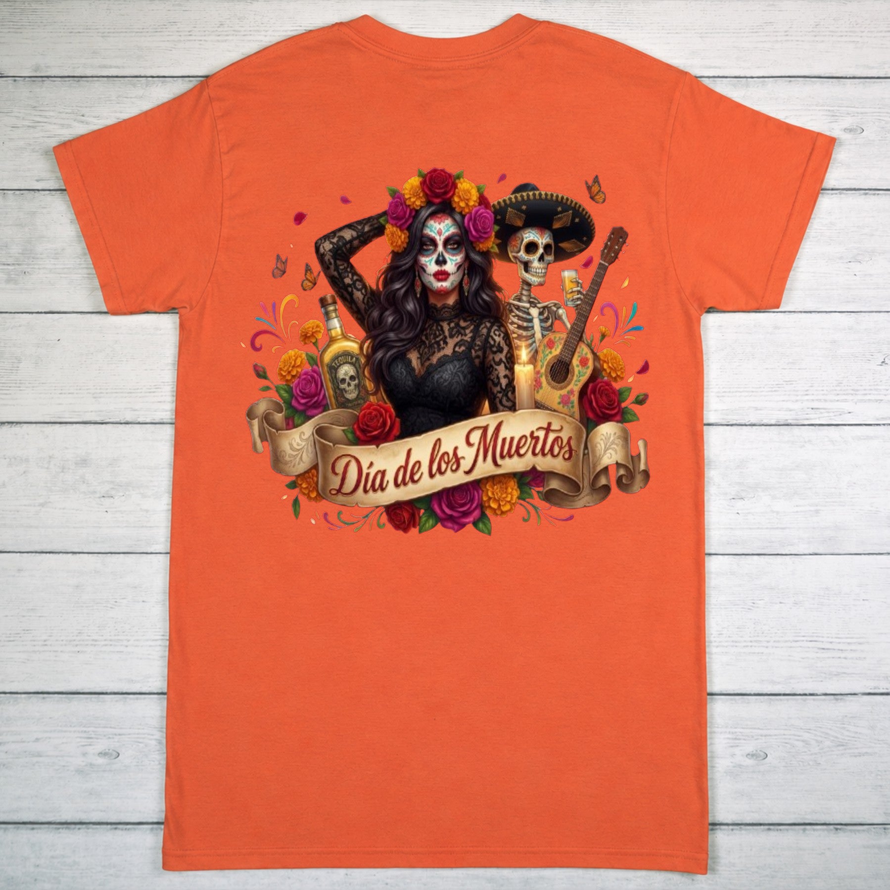 Dia de los Muertos (short sleeve t-shirt)