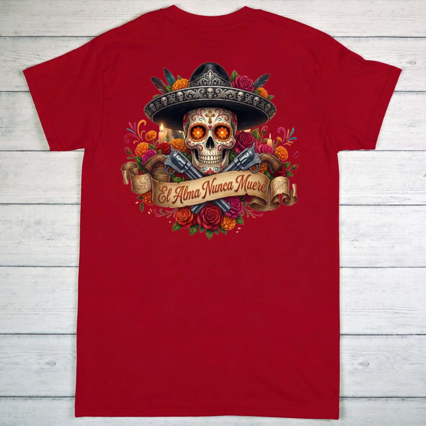 El Alma Nunca Muere (short sleeve t-shirt)