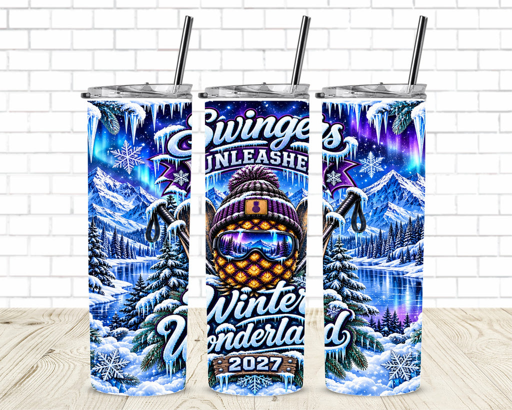 Winter Wonderland All Tumblers, customized