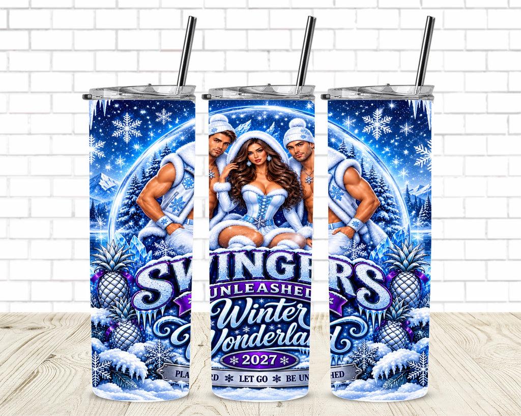 Winter Wonderland All Tumblers, customized