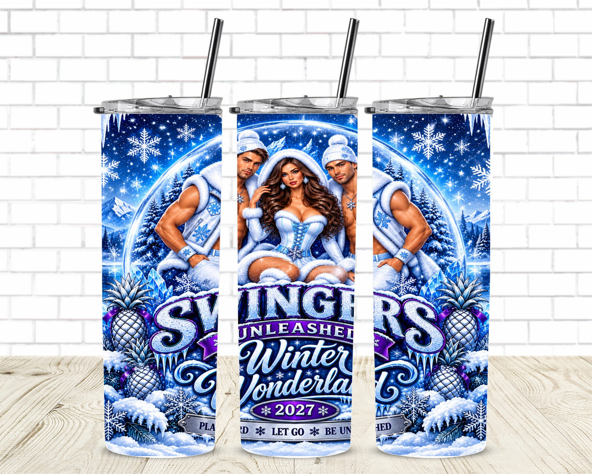Winter Wonderland All Tumblers, customized