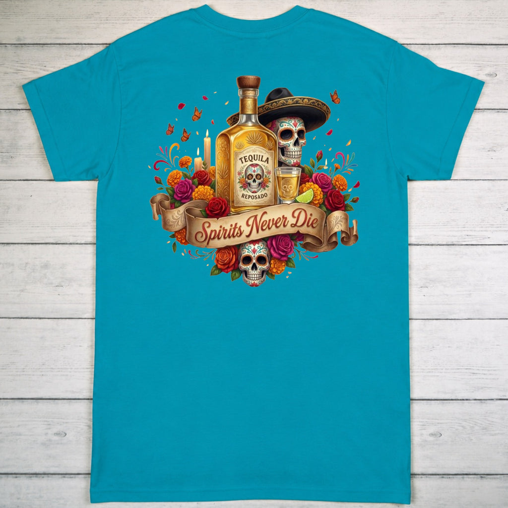 Spirits Never Die (short sleeve t-shirt)