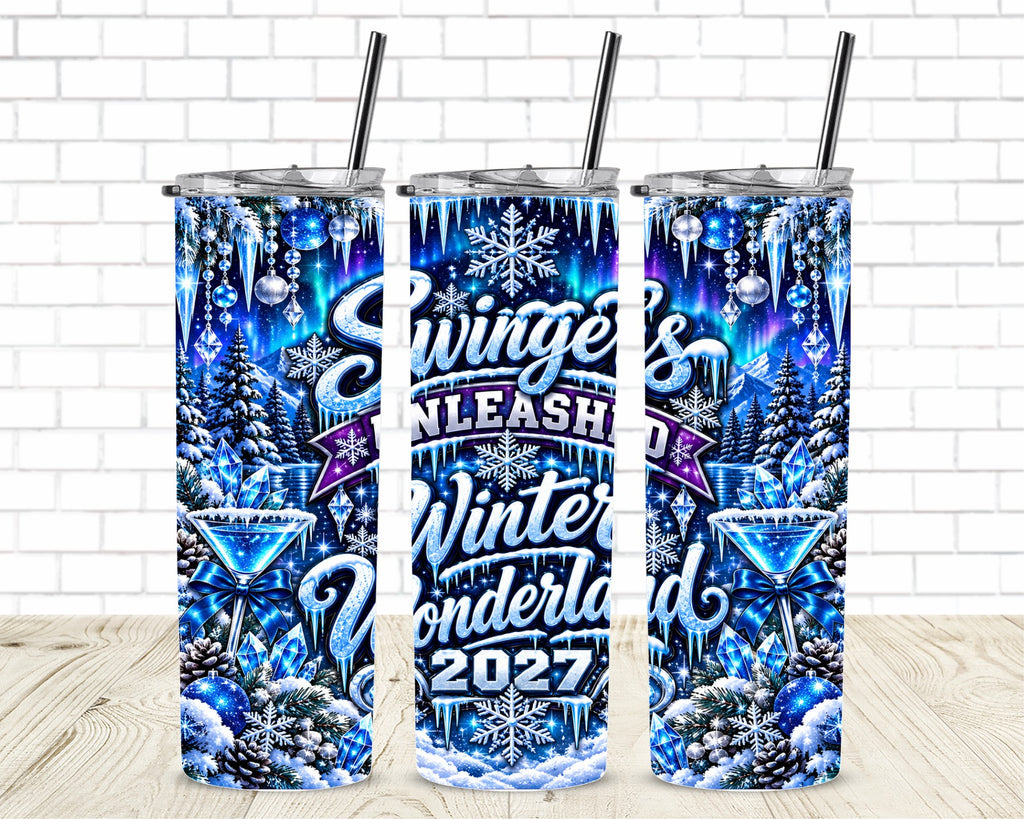 Winter Wonderland All Tumblers, customized